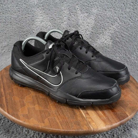 Nike Other - Nike Durasport 4 Golf Shoes Mens 9 Black Athletic Cleats Golfing Outdoor 844550